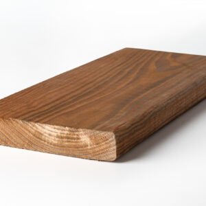Terasinė lenta pušis 27x145x3000/4500 – rudai impregnuota, PB profilis, AB klasė - 4500 mm