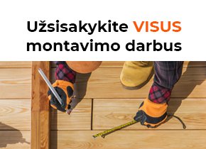 Užsisakykite montavimo darbus